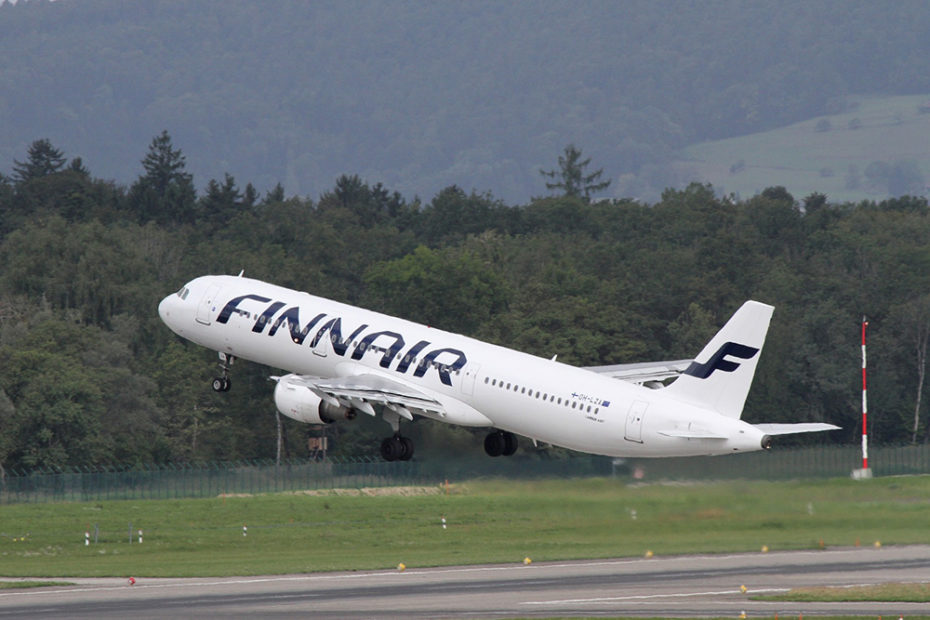Finnair airplane
